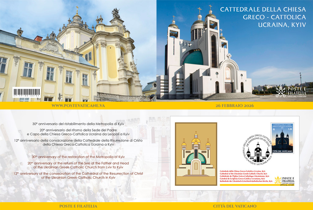 Nuove emissioni filateliche del Servizio Poste e Filatelia del Governatorato 