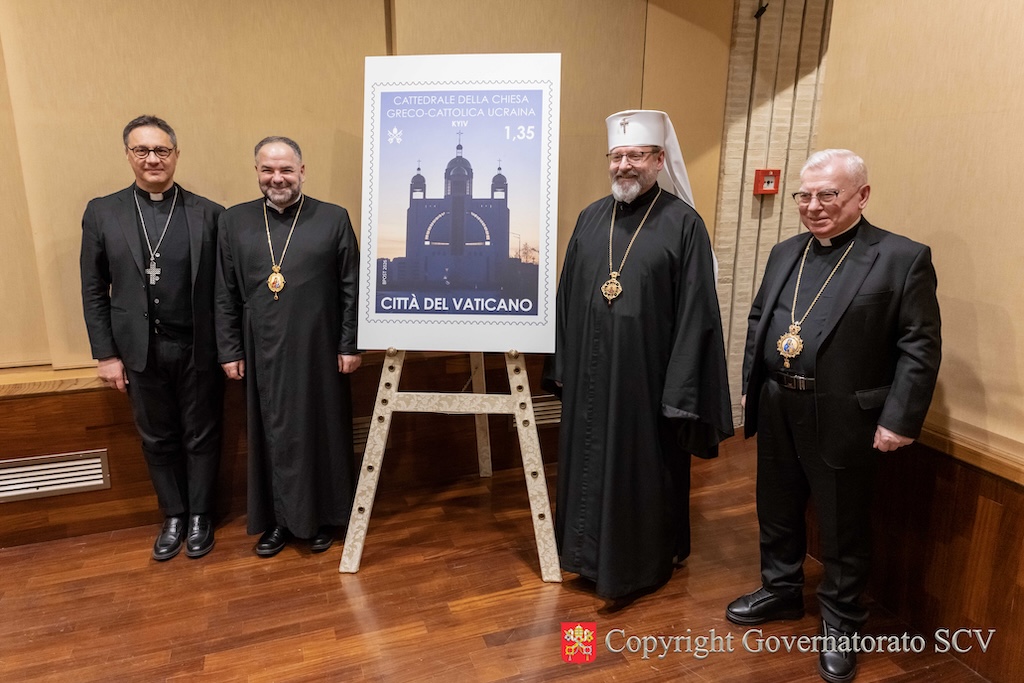 Presentati francobollo, folder e busta-ricordo dedicati alla Chiesa greco-cattolica in Ucraina