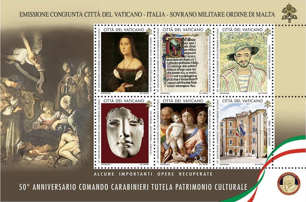 50° ANNIVERSARIO DELL’ISTITUZIONE DEL NUCLEO PER LA TUTELA DEL PATRIMONIO CULTURALE DEI CARABINIERI